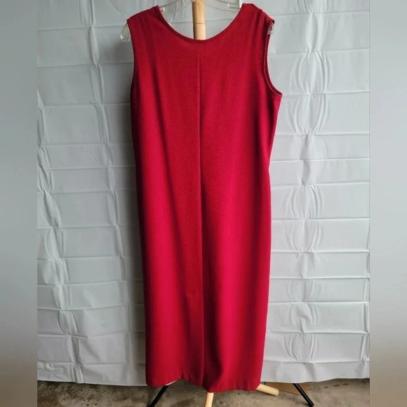 Tradition Petite Mother-of-the-Bride Two-piece  Red Glittery Dress Size 12 - Picture 10 of 16